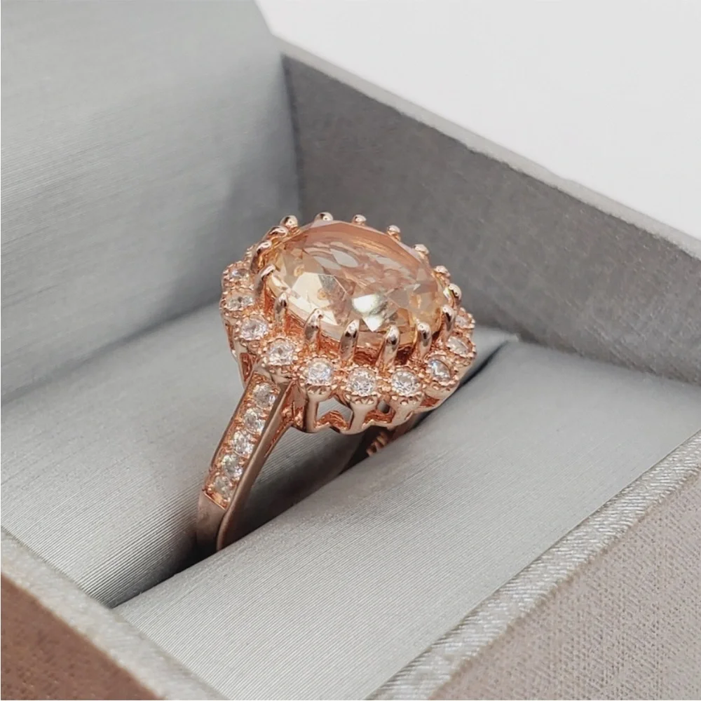 Morganite Ring